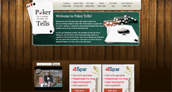 Desktop Screenshot of pokertells.com